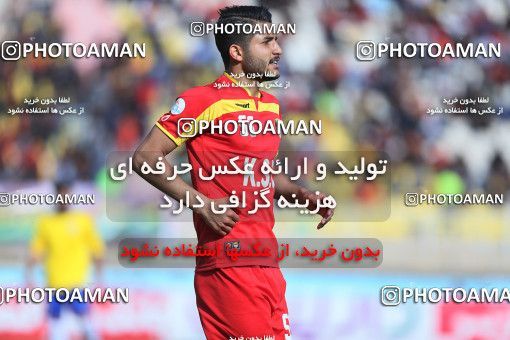 1380951, Ahvaz, , لیگ برتر فوتبال ایران، Persian Gulf Cup، Week 18، Second Leg، Foulad Khouzestan 1 v 0 Naft M Soleyman on 2019/02/17 at Ahvaz Ghadir Stadium