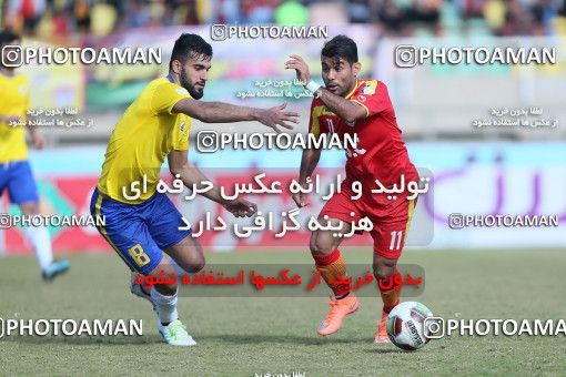 1380970, Ahvaz, , لیگ برتر فوتبال ایران، Persian Gulf Cup، Week 18، Second Leg، Foulad Khouzestan 1 v 0 Naft M Soleyman on 2019/02/17 at Ahvaz Ghadir Stadium