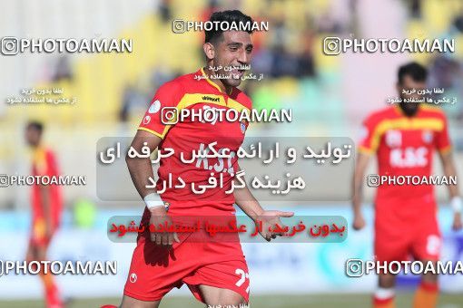 1380928, Ahvaz, , لیگ برتر فوتبال ایران، Persian Gulf Cup، Week 18، Second Leg، Foulad Khouzestan 1 v 0 Naft M Soleyman on 2019/02/17 at Ahvaz Ghadir Stadium