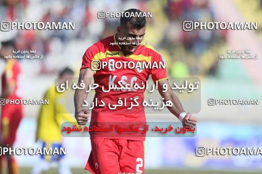 1380985, Ahvaz, , لیگ برتر فوتبال ایران، Persian Gulf Cup، Week 18، Second Leg، Foulad Khouzestan 1 v 0 Naft M Soleyman on 2019/02/17 at Ahvaz Ghadir Stadium