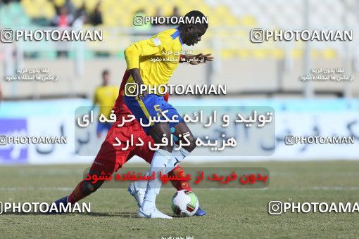 1380968, Ahvaz, , لیگ برتر فوتبال ایران، Persian Gulf Cup، Week 18، Second Leg، Foulad Khouzestan 1 v 0 Naft M Soleyman on 2019/02/17 at Ahvaz Ghadir Stadium