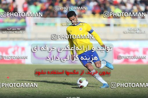 1380905, Ahvaz, , لیگ برتر فوتبال ایران، Persian Gulf Cup، Week 18، Second Leg، Foulad Khouzestan 1 v 0 Naft M Soleyman on 2019/02/17 at Ahvaz Ghadir Stadium