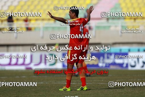 1375583, Ahvaz, , لیگ برتر فوتبال ایران، Persian Gulf Cup، Week 18، Second Leg، Foulad Khouzestan 1 v 0 Naft M Soleyman on 2019/02/17 at Ahvaz Ghadir Stadium