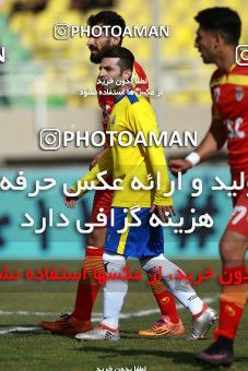 1375688, Ahvaz, , لیگ برتر فوتبال ایران، Persian Gulf Cup، Week 18، Second Leg، Foulad Khouzestan 1 v 0 Naft M Soleyman on 2019/02/17 at Ahvaz Ghadir Stadium
