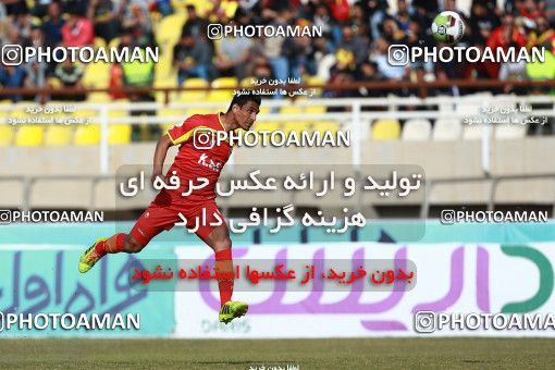 1375752, Ahvaz, , لیگ برتر فوتبال ایران، Persian Gulf Cup، Week 18، Second Leg، Foulad Khouzestan 1 v 0 Naft M Soleyman on 2019/02/17 at Ahvaz Ghadir Stadium