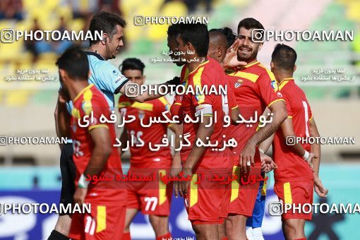 1375660, Ahvaz, , لیگ برتر فوتبال ایران، Persian Gulf Cup، Week 18، Second Leg، Foulad Khouzestan 1 v 0 Naft M Soleyman on 2019/02/17 at Ahvaz Ghadir Stadium