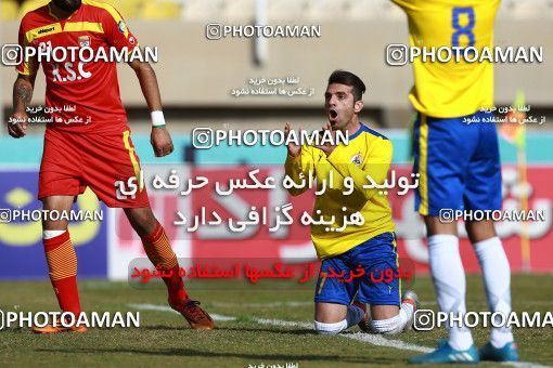 1375713, Ahvaz, , لیگ برتر فوتبال ایران، Persian Gulf Cup، Week 18، Second Leg، Foulad Khouzestan 1 v 0 Naft M Soleyman on 2019/02/17 at Ahvaz Ghadir Stadium