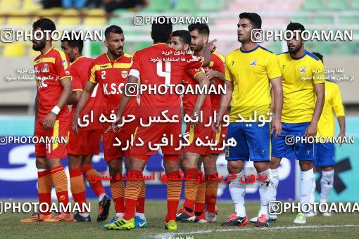1375594, Ahvaz, , لیگ برتر فوتبال ایران، Persian Gulf Cup، Week 18، Second Leg، Foulad Khouzestan 1 v 0 Naft M Soleyman on 2019/02/17 at Ahvaz Ghadir Stadium