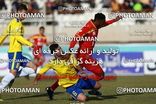 1375668, Ahvaz, , لیگ برتر فوتبال ایران، Persian Gulf Cup، Week 18، Second Leg، Foulad Khouzestan 1 v 0 Naft M Soleyman on 2019/02/17 at Ahvaz Ghadir Stadium