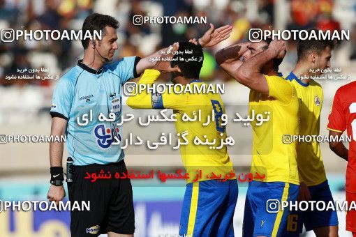 1375705, Ahvaz, , لیگ برتر فوتبال ایران، Persian Gulf Cup، Week 18، Second Leg، Foulad Khouzestan 1 v 0 Naft M Soleyman on 2019/02/17 at Ahvaz Ghadir Stadium
