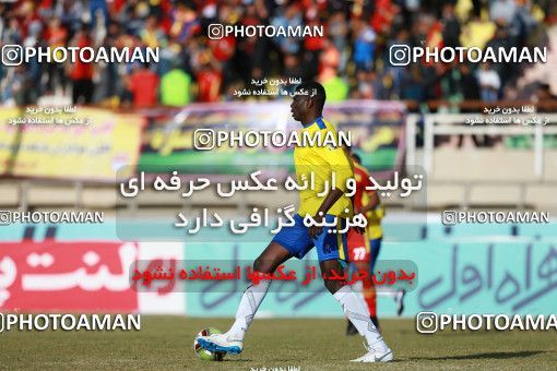 1375769, Ahvaz, , لیگ برتر فوتبال ایران، Persian Gulf Cup، Week 18، Second Leg، Foulad Khouzestan 1 v 0 Naft M Soleyman on 2019/02/17 at Ahvaz Ghadir Stadium
