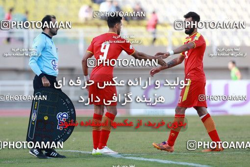 1375658, Ahvaz, , لیگ برتر فوتبال ایران، Persian Gulf Cup، Week 18، Second Leg، Foulad Khouzestan 1 v 0 Naft M Soleyman on 2019/02/17 at Ahvaz Ghadir Stadium