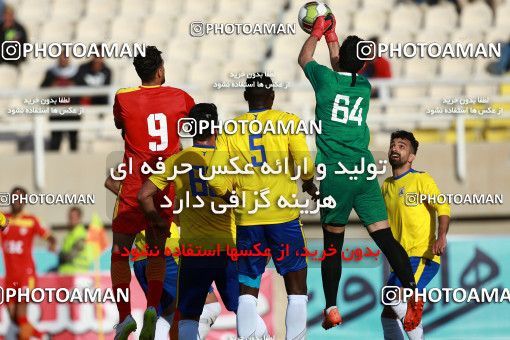 1375721, Ahvaz, , لیگ برتر فوتبال ایران، Persian Gulf Cup، Week 18، Second Leg، Foulad Khouzestan 1 v 0 Naft M Soleyman on 2019/02/17 at Ahvaz Ghadir Stadium