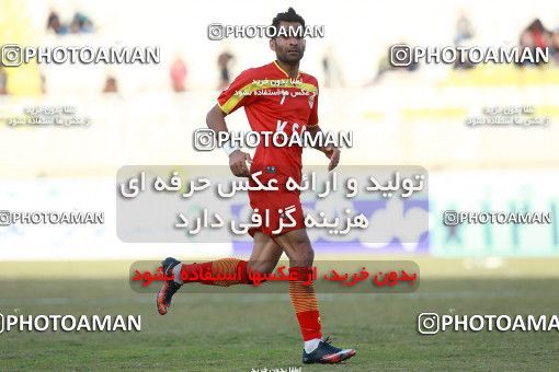 1375718, Ahvaz, , لیگ برتر فوتبال ایران، Persian Gulf Cup، Week 18، Second Leg، Foulad Khouzestan 1 v 0 Naft M Soleyman on 2019/02/17 at Ahvaz Ghadir Stadium