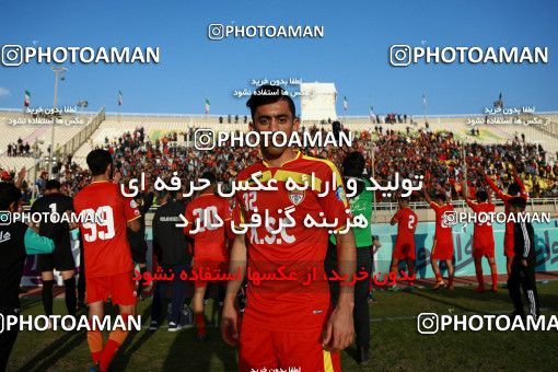 1375617, Ahvaz, , لیگ برتر فوتبال ایران، Persian Gulf Cup، Week 18، Second Leg، Foulad Khouzestan 1 v 0 Naft M Soleyman on 2019/02/17 at Ahvaz Ghadir Stadium