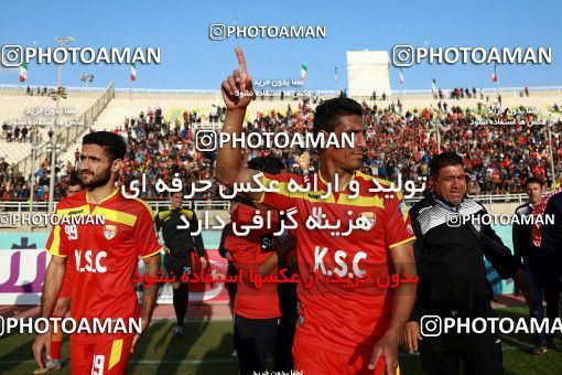 1375592, Ahvaz, , لیگ برتر فوتبال ایران، Persian Gulf Cup، Week 18، Second Leg، Foulad Khouzestan 1 v 0 Naft M Soleyman on 2019/02/17 at Ahvaz Ghadir Stadium