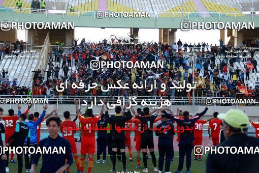 1375679, Ahvaz, , لیگ برتر فوتبال ایران، Persian Gulf Cup، Week 18، Second Leg، Foulad Khouzestan 1 v 0 Naft M Soleyman on 2019/02/17 at Ahvaz Ghadir Stadium