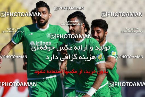 1377863, لیگ برتر فوتبال ایران، Persian Gulf Cup، Week 16، Second Leg، 2019/02/04، Ahvaz، Ahvaz Ghadir Stadium، Esteghlal Khouzestan 1 - ۱ Gostaresh Foulad Tabriz