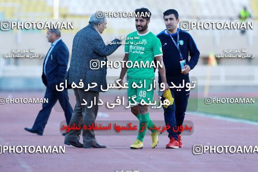 1377717, لیگ برتر فوتبال ایران، Persian Gulf Cup، Week 16، Second Leg، 2019/02/04، Ahvaz، Ahvaz Ghadir Stadium، Esteghlal Khouzestan 1 - ۱ Gostaresh Foulad Tabriz