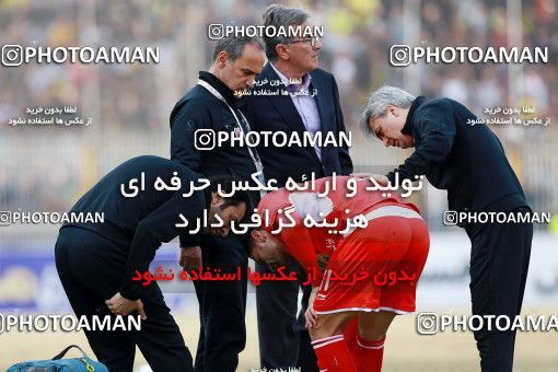 1378486, لیگ برتر فوتبال ایران، Persian Gulf Cup، Week 19، Second Leg، 2019/02/23، null، Behnam Mohammadi Stadium، Naft M Soleyman 0 - 0 Persepolis