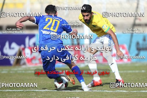 1378837, Ahvaz, , لیگ برتر فوتبال ایران، Persian Gulf Cup، Week 19، Second Leg، Esteghlal Khouzestan 1 v 1 Sanat Naft Abadan on 2019/02/22 at Ahvaz Ghadir Stadium