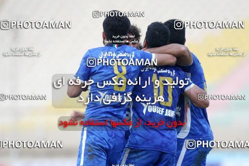 1378834, Ahvaz, , لیگ برتر فوتبال ایران، Persian Gulf Cup، Week 19، Second Leg، Esteghlal Khouzestan 1 v 1 Sanat Naft Abadan on 2019/02/22 at Ahvaz Ghadir Stadium