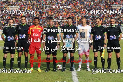 1413847, Ahvaz, , لیگ برتر فوتبال ایران، Persian Gulf Cup، Week 17، Second Leg، Foulad Khouzestan 2 v 1 Persepolis on 2019/02/10 at Ahvaz Ghadir Stadium