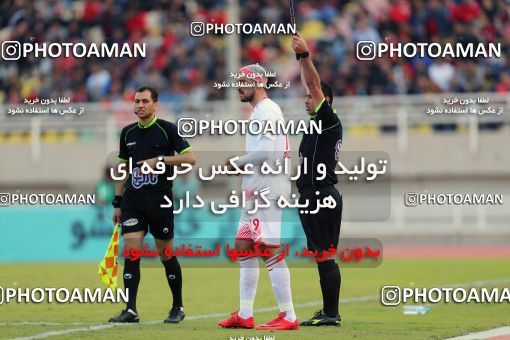 1413848, Ahvaz, , لیگ برتر فوتبال ایران، Persian Gulf Cup، Week 17، Second Leg، Foulad Khouzestan 2 v 1 Persepolis on 2019/02/10 at Ahvaz Ghadir Stadium