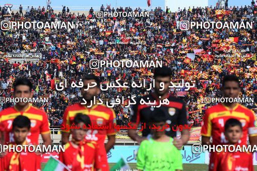 1379200, لیگ برتر فوتبال ایران، Persian Gulf Cup، Week 17، Second Leg، 2019/02/10، Ahvaz، Ahvaz Ghadir Stadium، Foulad Khouzestan 2 - ۱ Persepolis