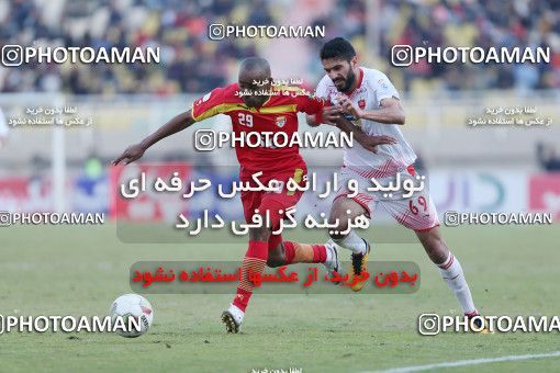 1379235, Ahvaz, , لیگ برتر فوتبال ایران، Persian Gulf Cup، Week 17، Second Leg، Foulad Khouzestan 2 v 1 Persepolis on 2019/02/10 at Ahvaz Ghadir Stadium