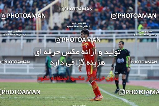 1379112, Ahvaz, , لیگ برتر فوتبال ایران، Persian Gulf Cup، Week 17، Second Leg، Foulad Khouzestan 2 v 1 Persepolis on 2019/02/10 at Ahvaz Ghadir Stadium