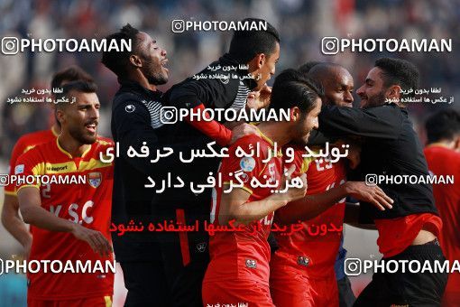1379147, Ahvaz, , لیگ برتر فوتبال ایران، Persian Gulf Cup، Week 17، Second Leg، Foulad Khouzestan 2 v 1 Persepolis on 2019/02/10 at Ahvaz Ghadir Stadium