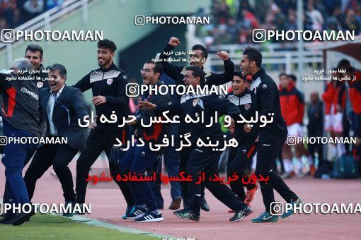 1378964, Ahvaz, , لیگ برتر فوتبال ایران، Persian Gulf Cup، Week 17، Second Leg، Foulad Khouzestan 2 v 1 Persepolis on 2019/02/10 at Ahvaz Ghadir Stadium
