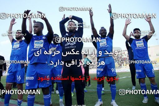 1382876, Ahvaz, , لیگ برتر فوتبال ایران، Persian Gulf Cup، Week 20، Second Leg، Foulad Khouzestan 1 v 3 Esteghlal on 2019/02/28 at Ahvaz Ghadir Stadium