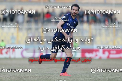 1382951, Masjed Soleyman, , لیگ برتر فوتبال ایران، Persian Gulf Cup، Week 17، Second Leg، Naft M Soleyman 1 v 1 Pars Jonoubi Jam on 2019/02/12 at Behnam Mohammadi Stadium