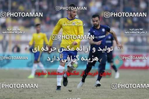 1382963, Masjed Soleyman, , لیگ برتر فوتبال ایران، Persian Gulf Cup، Week 17، Second Leg، Naft M Soleyman 1 v 1 Pars Jonoubi Jam on 2019/02/12 at Behnam Mohammadi Stadium