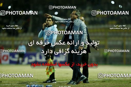 1382987, Masjed Soleyman, , لیگ برتر فوتبال ایران، Persian Gulf Cup، Week 17، Second Leg، Naft M Soleyman 1 v 1 Pars Jonoubi Jam on 2019/02/12 at Behnam Mohammadi Stadium