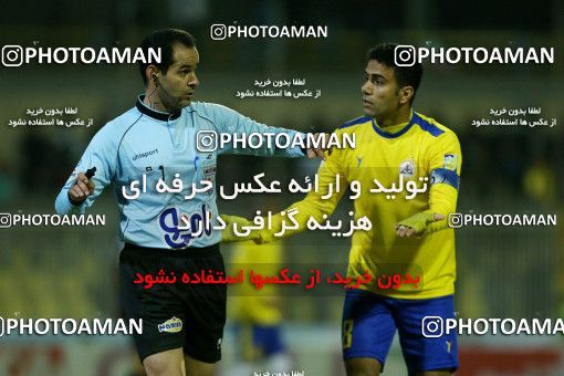 1382957, Masjed Soleyman, , لیگ برتر فوتبال ایران، Persian Gulf Cup، Week 17، Second Leg، Naft M Soleyman 1 v 1 Pars Jonoubi Jam on 2019/02/12 at Behnam Mohammadi Stadium