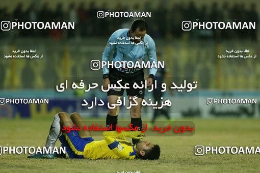 1382964, Masjed Soleyman, , لیگ برتر فوتبال ایران، Persian Gulf Cup، Week 17، Second Leg، Naft M Soleyman 1 v 1 Pars Jonoubi Jam on 2019/02/12 at Behnam Mohammadi Stadium