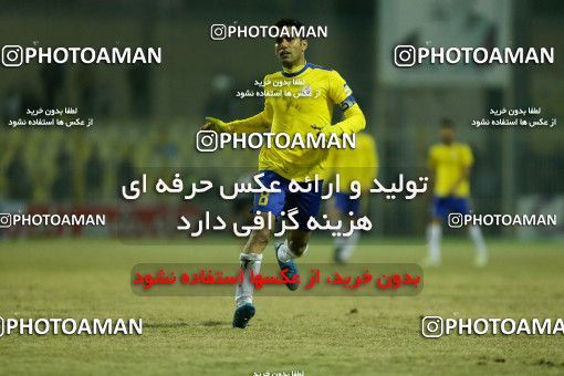 1382996, Masjed Soleyman, , لیگ برتر فوتبال ایران، Persian Gulf Cup، Week 17، Second Leg، Naft M Soleyman 1 v 1 Pars Jonoubi Jam on 2019/02/12 at Behnam Mohammadi Stadium