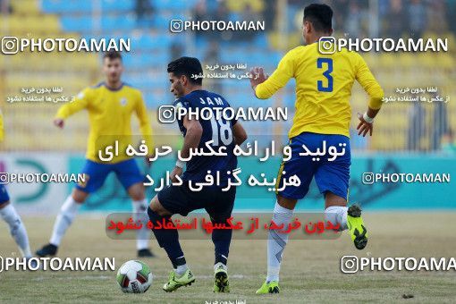 1382261, Masjed Soleyman, , لیگ برتر فوتبال ایران، Persian Gulf Cup، Week 17، Second Leg، Naft M Soleyman 1 v 1 Pars Jonoubi Jam on 2019/02/12 at Behnam Mohammadi Stadium