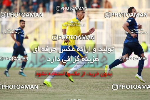 1382292, Masjed Soleyman, , لیگ برتر فوتبال ایران، Persian Gulf Cup، Week 17، Second Leg، Naft M Soleyman 1 v 1 Pars Jonoubi Jam on 2019/02/12 at Behnam Mohammadi Stadium