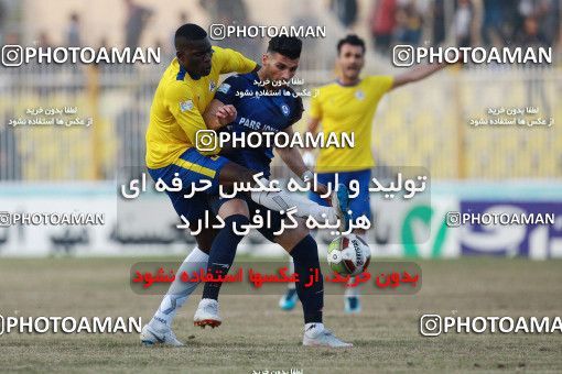 1382328, Masjed Soleyman, , لیگ برتر فوتبال ایران، Persian Gulf Cup، Week 17، Second Leg، Naft M Soleyman 1 v 1 Pars Jonoubi Jam on 2019/02/12 at Behnam Mohammadi Stadium