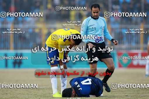 1382316, Masjed Soleyman, , لیگ برتر فوتبال ایران، Persian Gulf Cup، Week 17، Second Leg، Naft M Soleyman 1 v 1 Pars Jonoubi Jam on 2019/02/12 at Behnam Mohammadi Stadium