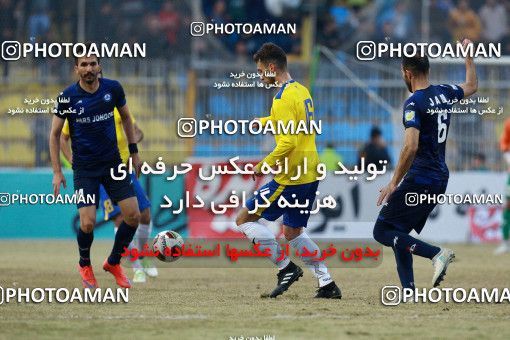 1382332, Masjed Soleyman, , لیگ برتر فوتبال ایران، Persian Gulf Cup، Week 17، Second Leg، Naft M Soleyman 1 v 1 Pars Jonoubi Jam on 2019/02/12 at Behnam Mohammadi Stadium