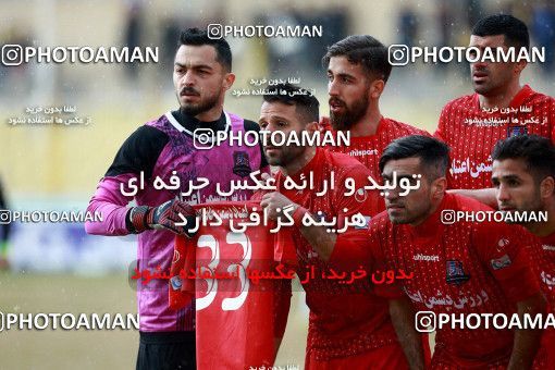 1382620, Ahvaz, , لیگ برتر فوتبال ایران، Persian Gulf Cup، Week 20، Second Leg، Naft M Soleyman 2 v 2 Nassaji Qaemshahr on 2019/03/01 at Behnam Mohammadi Stadium