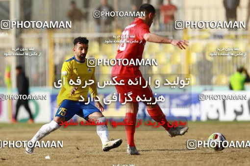 1382653, Ahvaz, , لیگ برتر فوتبال ایران، Persian Gulf Cup، Week 20، Second Leg، Naft M Soleyman 2 v 2 Nassaji Qaemshahr on 2019/03/01 at Behnam Mohammadi Stadium