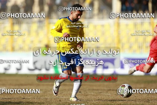 1382765, Ahvaz, , لیگ برتر فوتبال ایران، Persian Gulf Cup، Week 20، Second Leg، Naft M Soleyman 2 v 2 Nassaji Qaemshahr on 2019/03/01 at Behnam Mohammadi Stadium