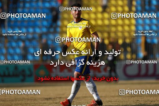 1382570, Ahvaz, , لیگ برتر فوتبال ایران، Persian Gulf Cup، Week 20، Second Leg، Naft M Soleyman 2 v 2 Nassaji Qaemshahr on 2019/03/01 at Behnam Mohammadi Stadium