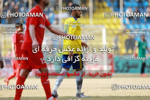 1382751, Ahvaz, , لیگ برتر فوتبال ایران، Persian Gulf Cup، Week 20، Second Leg، Naft M Soleyman 2 v 2 Nassaji Qaemshahr on 2019/03/01 at Behnam Mohammadi Stadium